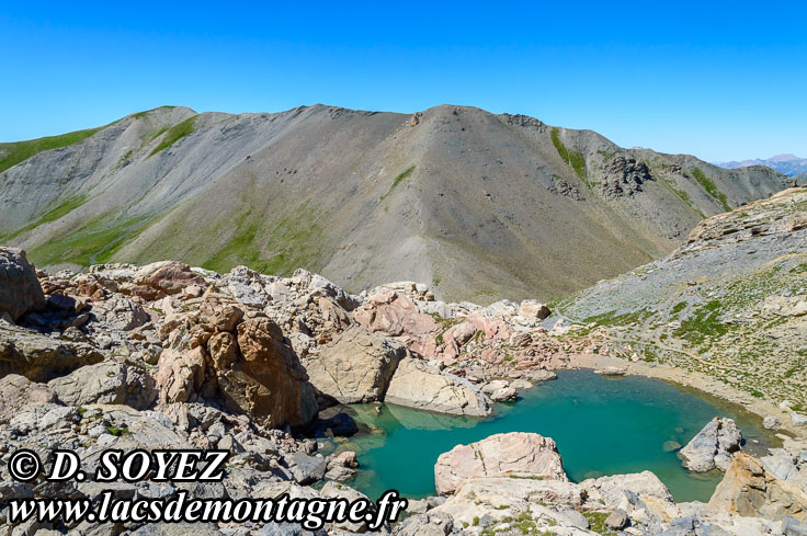 Photo n201307094
Lac des Neuf couleurs (2711m) (la Mortice, Haute Ubaye, Alpes-de-Haute-Provence)
Clich Dominique SOYEZ
Copyright Reproduction interdite sans autorisation