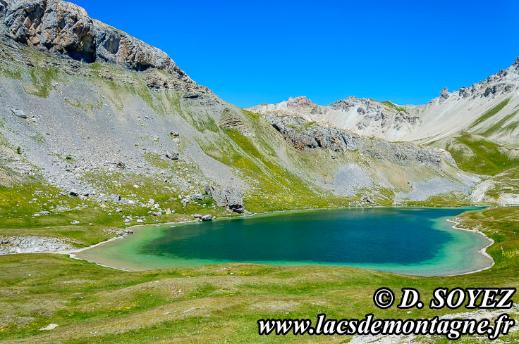 Photo n201507101
Lac de l'Ascension (2306m) (Guillestrois, Queyras, Hautes-Alpes)
Clich Dominique SOYEZ
Copyright Reproduction interdite sans autorisation