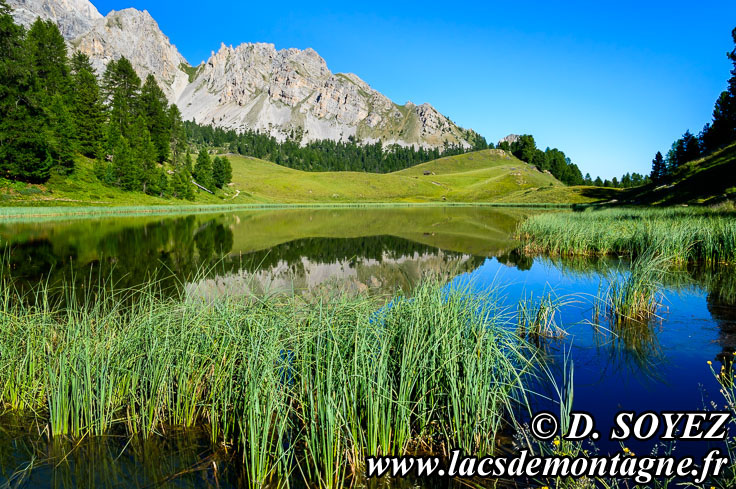 Photo n201307057
Lac Miroir ou lac des Prs Soubeyrand (2214 m) (Queyras, Hautes-Alpes)
Clich Dominique SOYEZ
Copyright Reproduction interdite sans autorisation