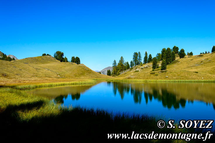 Photo n201410003
Lac Miroir ou lac des Prs Soubeyrand (2214 m) (Queyras, Hautes-Alpes)
Clich Serge SOYEZ
Copyright Reproduction interdite sans autorisation