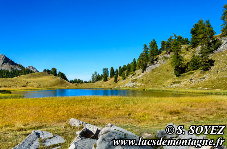 Photo n201410020
Lac Miroir ou lac des Prs Soubeyrand (2214 m) (Queyras, Hautes-Alpes)
Clich Serge SOYEZ
Copyright Reproduction interdite sans autorisation