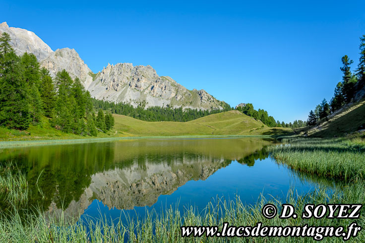 Photo n201807078
Lac Miroir ou lac des Prs Soubeyrand (2214 m) (Queyras, Hautes-Alpes)
Clich Dominique SOYEZ
Copyright Reproduction interdite sans autorisation