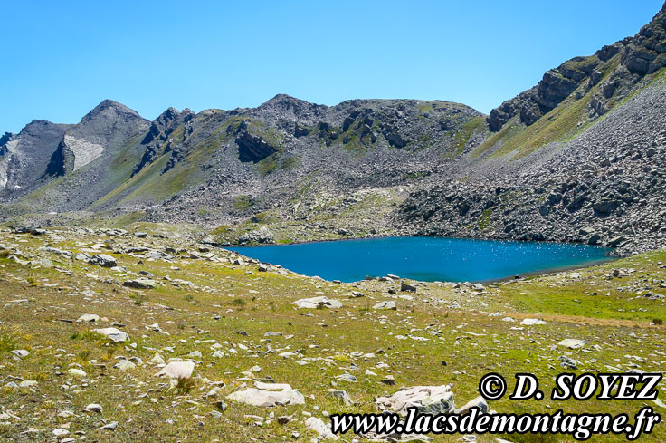 Photo n201207122
Lac des Hommes (nord) (2627m) (Alpes de Haute Provence)
Clich Dominique SOYEZ
Copyright Reproduction interdite sans autorisation