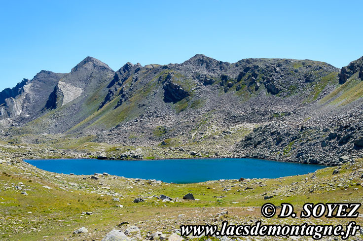 Photo n201207123
Lac des Hommes (nord) (2627m) (Alpes de Haute Provence)
Clich Dominique SOYEZ
Copyright Reproduction interdite sans autorisation