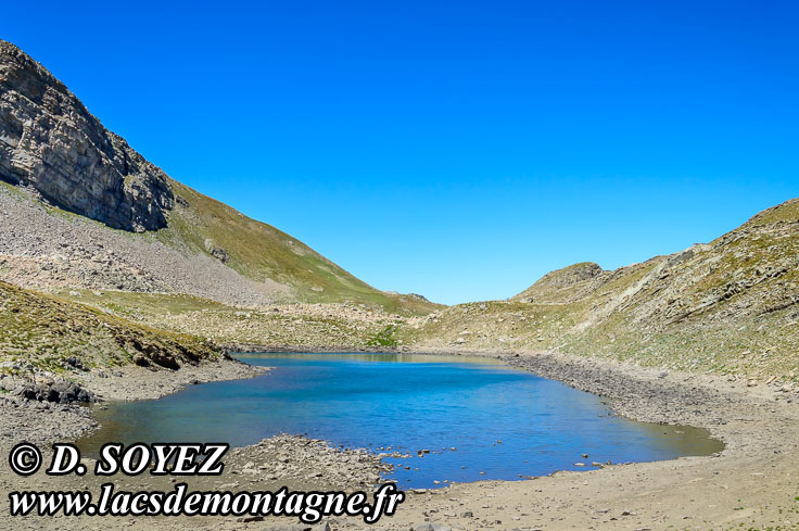 Photo n°201207112
Lac des Hommes (sud) (2621m) (Alpes de Haute Provence)
Cliché Dominique SOYEZ
Copyright Reproduction interdite sans autorisation