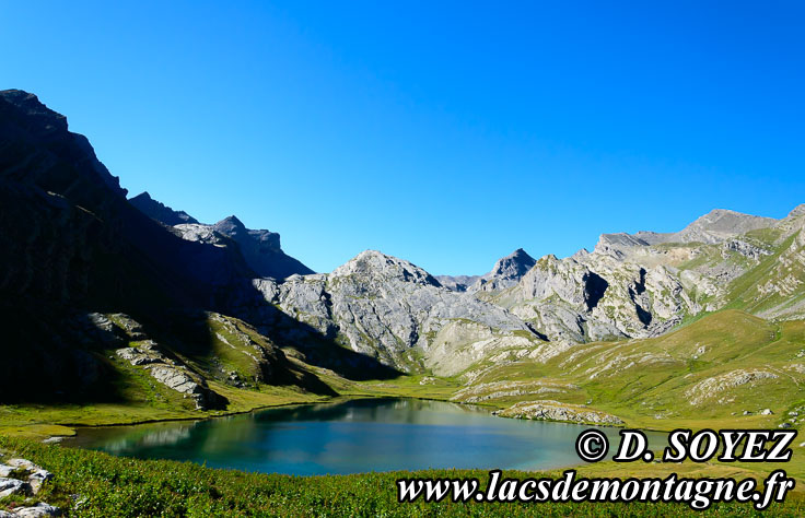 Photo n201207049
Lac du Lauzanier (2284m) (Alpes de Haute Provence)
Clich Dominique SOYEZ
Copyright Reproduction interdite sans autorisation