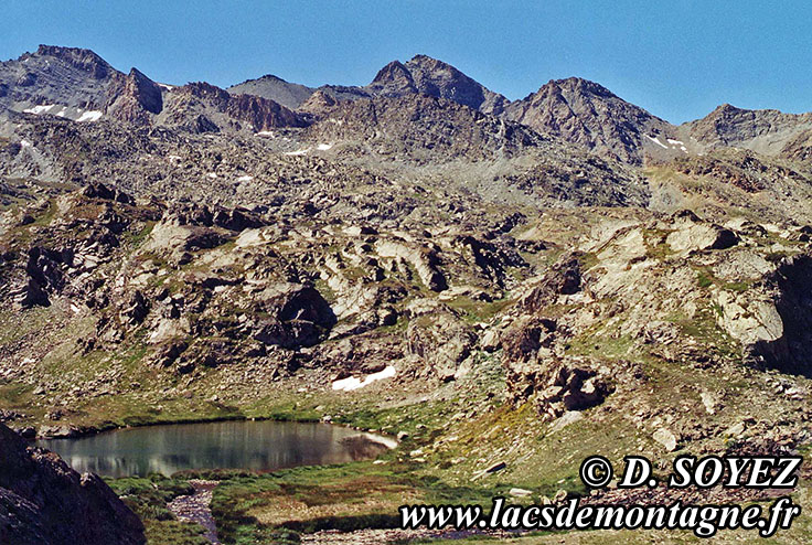 Photo n°20030721
Lac de Longet (2641m), (Haute Ubaye, Alpes de Haute Provence)
Cliché Dominique SOYEZ
Copyright Reproduction interdite sans autorisation