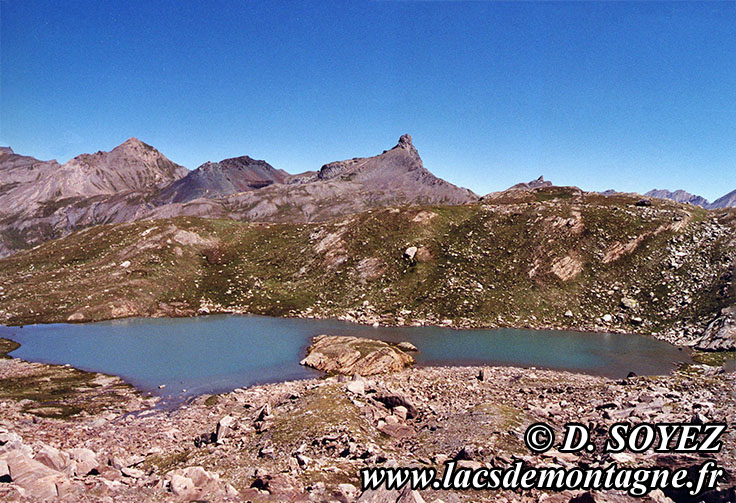 Photo n20050709
Lac du Loup (2774m) (Haute Ubaye, Alpes de Haute Provence)
Clich Dominique SOYEZ
Copyright Reproduction interdite sans autorisation