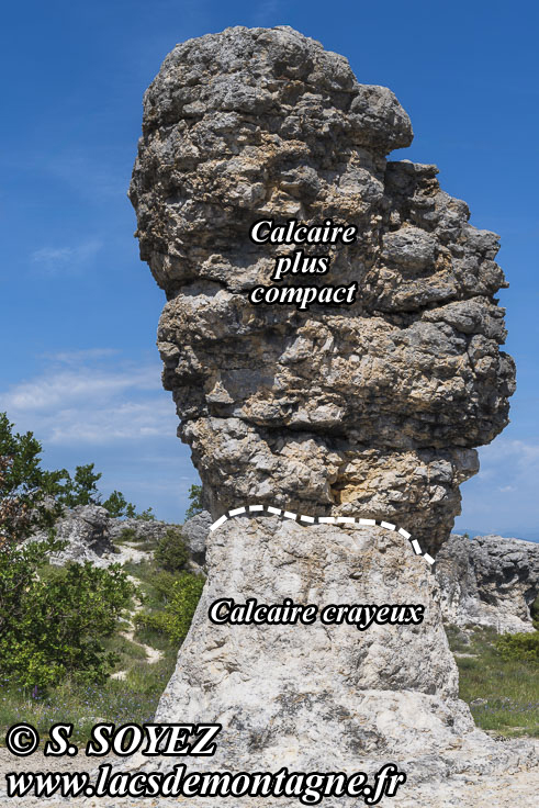 Photo n�202605029
		Rochers des Mourres (Luberon, Alpes-de-Haute-Provence)
		Clich� Serge SOYEZ
		Copyright Reproduction interdite sans autorisation