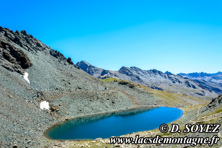 Photo n201707036
Lac de la Noire de la Haute Ubaye
Clich Dominique SOYEZ
Copyright Reproduction interdite sans autorisation