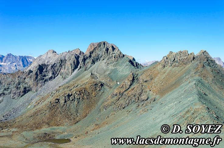 Photo n201507036
Le col Sud du Cristillan: le fond de l'ocan  3000m d'altitude!
Clich Dominique SOYEZ
Copyright Reproduction interdite sans autorisation