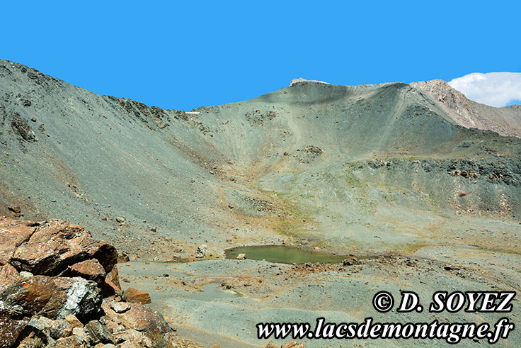 Photo n201607075
Le col Sud du Cristillan: le fond de l'ocan  3000m d'altitude!
Clich Dominique SOYEZ
Copyright Reproduction interdite sans autorisation