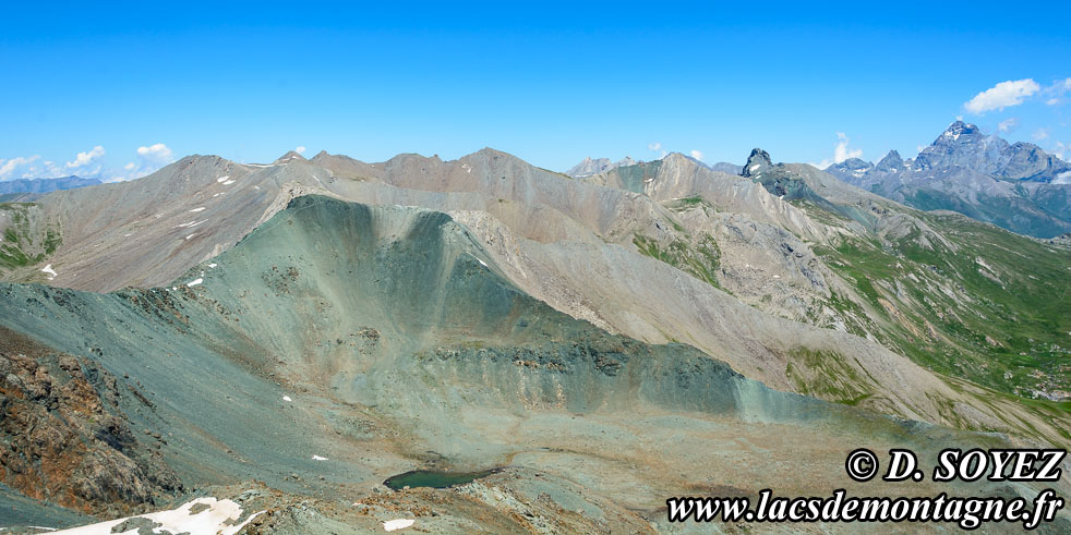 Photo n201607083
Le col Sud du Cristillan: le fond de l'ocan  3000m d'altitude!
Clich Dominique SOYEZ
Copyright Reproduction interdite sans autorisation