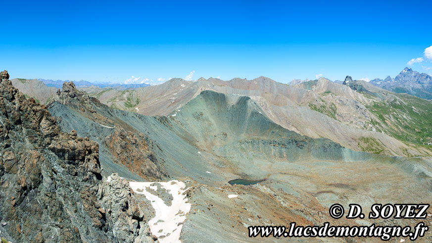 Photo n201607091
Le col Sud du Cristillan: le fond de l'ocan  3000m d'altitude!
Clich Dominique SOYEZ
Copyright Reproduction interdite sans autorisation