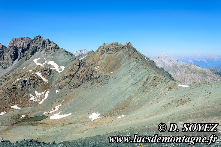 Photo n201807006
Le col Sud du Cristillan: le fond de l'ocan  3000m d'altitude!
Clich Dominique SOYEZ
Copyright Reproduction interdite sans autorisation