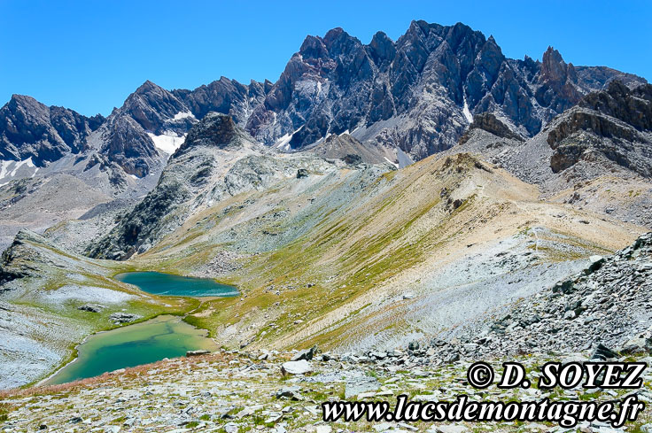 Photo n°201507163
Lacs supérieurs de Marinet Vert Nord (2682m) et Bleu Sud (2682m)
Cliché Dominique SOYEZ
Copyright Reproduction interdite sans autorisation