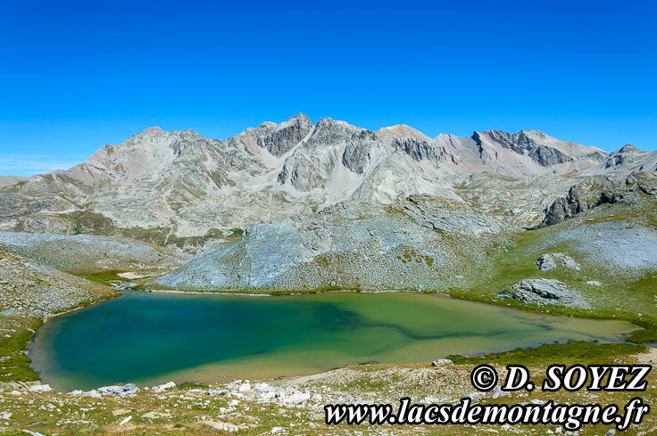 Photo n°201507168
Lac supérieur de Marinet Vert Nord (2682m) (Haute Ubaye, Alpes de Haute Provence)
Cliché Dominique SOYEZ
Copyright Reproduction interdite sans autorisation