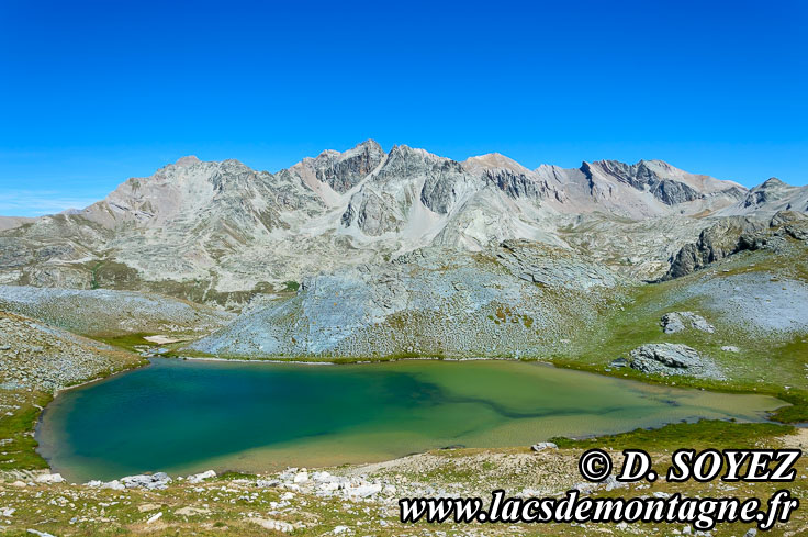 Photo n201507168
Lac suprieur de Marinet Vert Nord (2682m) (Haute Ubaye, Alpes de Haute Provence)
Clich Dominique SOYEZ
Copyright Reproduction interdite sans autorisation