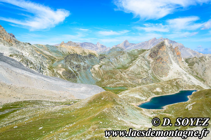 Photo n201207077
Lacs infrieurs de Marinet et glacier rocheux de Marinet (Haute Ubaye, Alpes de Haute Provence)
Clich Dominique SOYEZ
Copyright Reproduction interdite sans autorisation