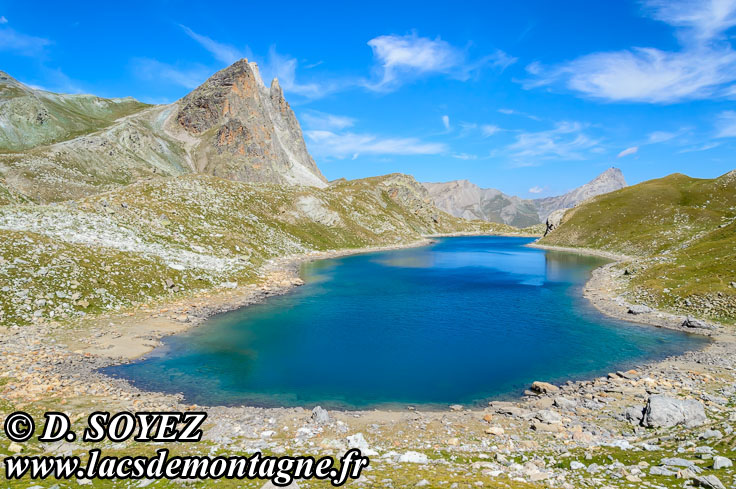 Photo n°201207080-2
Lac inférieur de Marinet (grand) (2540m) (Haute Ubaye, Alpes de Haute Provence)
Cliché Dominique SOYEZ
Copyright Reproduction interdite sans autorisation