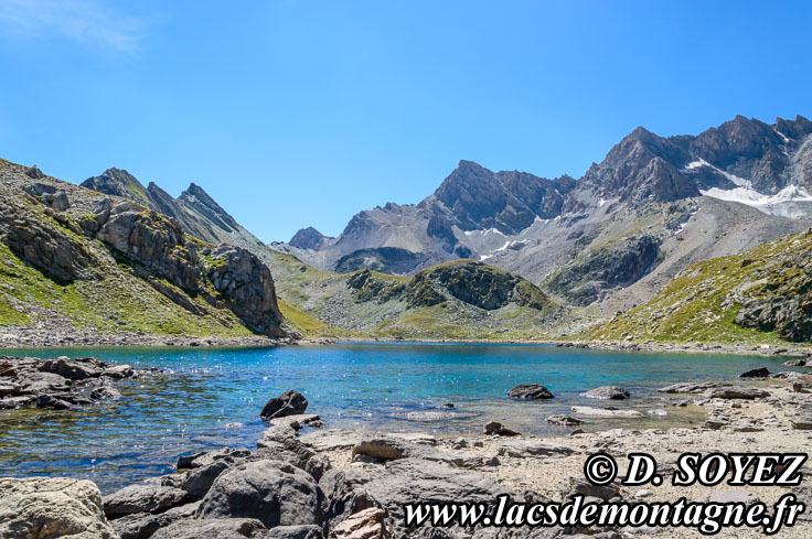 Photo n201207081
Lac infrieur de Marinet (grand) (2540m) (Haute Ubaye, Alpes de Haute Provence)
Clich Dominique SOYEZ
Copyright Reproduction interdite sans autorisation