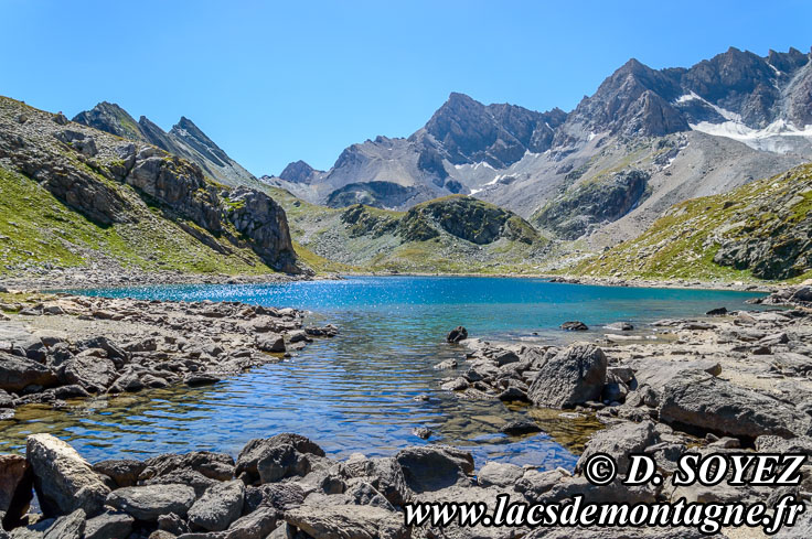 Photo n201207082
Lac infrieur de Marinet (grand) (2540m) (Haute Ubaye, Alpes de Haute Provence)
Clich Dominique SOYEZ
Copyright Reproduction interdite sans autorisation