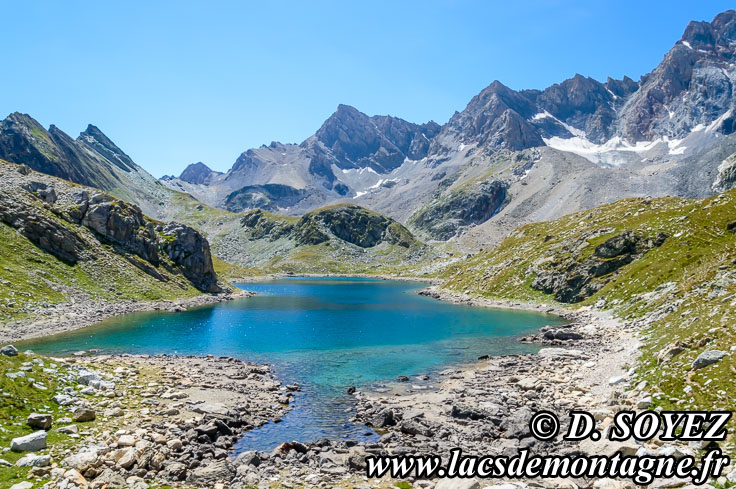 Photo n201207083
Lac infrieur de Marinet (grand) (2540m) (Haute Ubaye, Alpes de Haute Provence)
Clich Dominique SOYEZ
Copyright Reproduction interdite sans autorisation