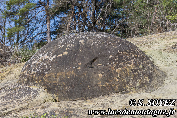 Photo n202404008
Boules de grs de Saint-Andr-de-Rosans (745m) (Baronnies, Hautes-Alpes)
Clich Serge SOYEZ
Copyright Reproduction interdite sans autorisation