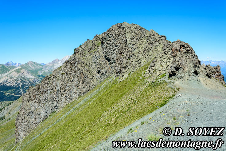 Photo n�201607009
Collet Vert, Massif du Chenaillet (Brian�onnais, Hautes-Alpes)
Clich� Dominique SOYEZ
Copyright Reproduction interdite sans autorisation