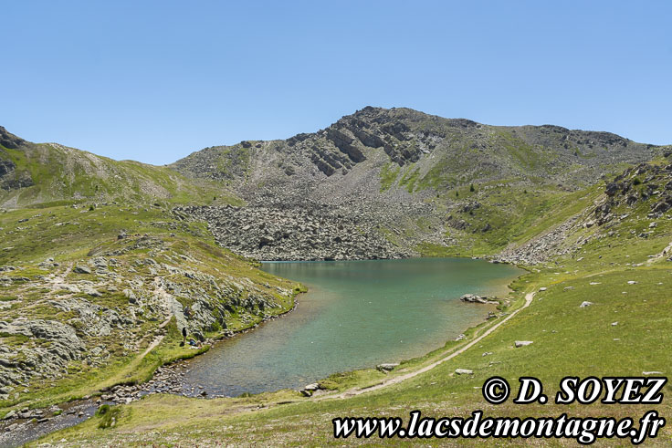 Photo n202107025
Grand lac de l'Oule (2423m) (Brianonnais, Hautes-Alpes)
Clich Dominique SOYEZ
Copyright Reproduction interdite sans autorisation