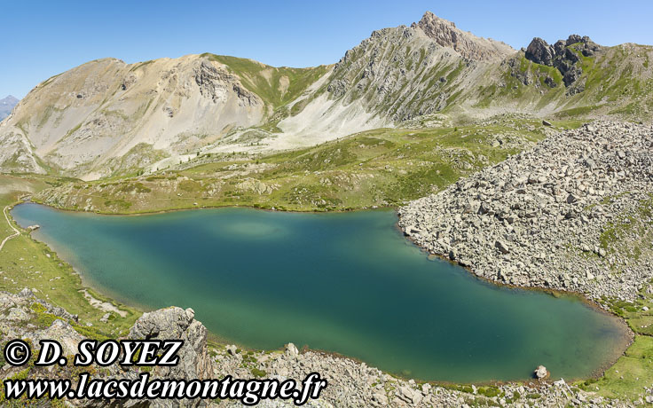 Photo n°202107026
Grand lac de l'Oule (2423m) (Briançonnais, Hautes-Alpes)
Cliché Dominique SOYEZ
Copyright Reproduction interdite sans autorisation