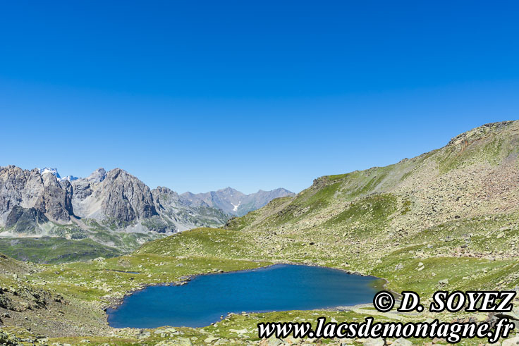 Photo n202207141
Les 2 lacs de la Madeleine (2629m et 2669m) (Brianonnais, Hautes-Alpes)
Clich Dominique SOYEZ
Copyright Reproduction interdite sans autorisation