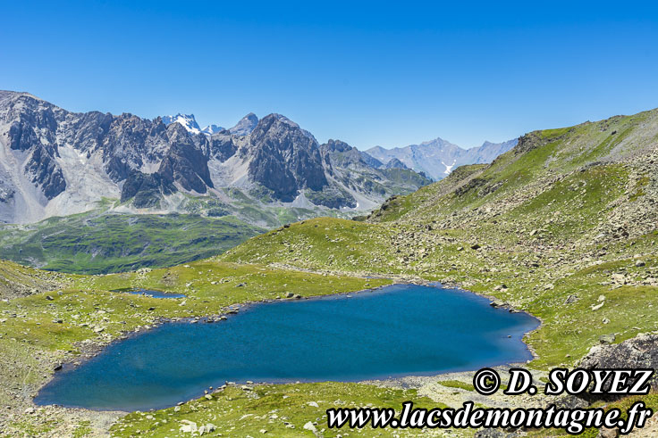 Photo n202207148
Les 2 lacs de la Madeleine (2629m et 2669m) (Brianonnais, Hautes-Alpes)
Clich Dominique SOYEZ
Copyright Reproduction interdite sans autorisation