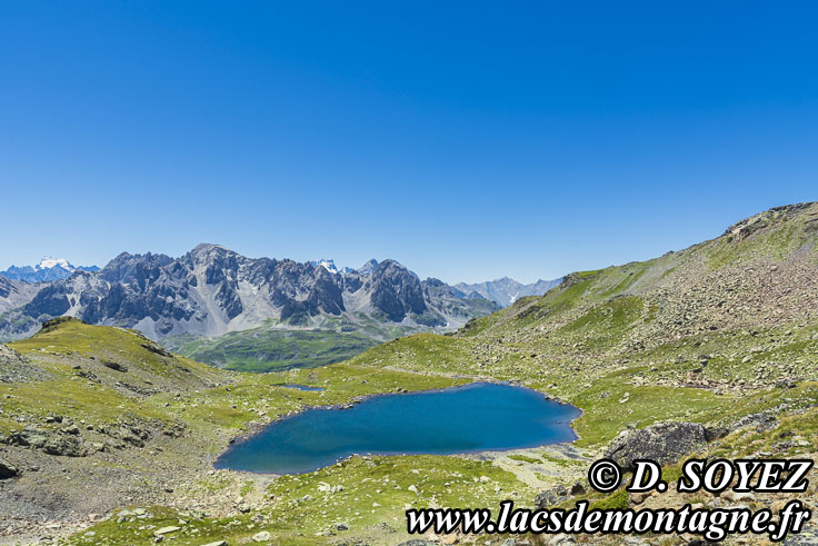 Photo n202207149
Les 2 lacs de la Madeleine (2629m et 2669m) (Brianonnais, Hautes-Alpes)
Clich Dominique SOYEZ
Copyright Reproduction interdite sans autorisation