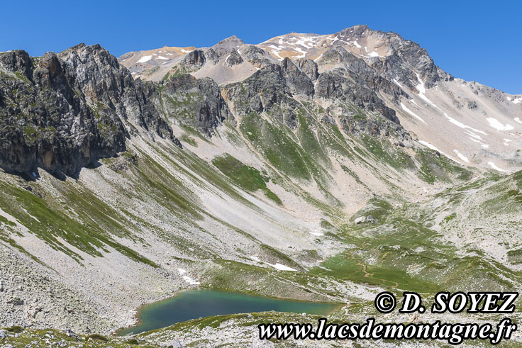 Photo n202307063
Lac du Peyron (2453m) (Valle troite, Brianonnais, Hautes-Alpes)
Clich Dominique SOYEZ
Copyright Reproduction interdite sans autorisation