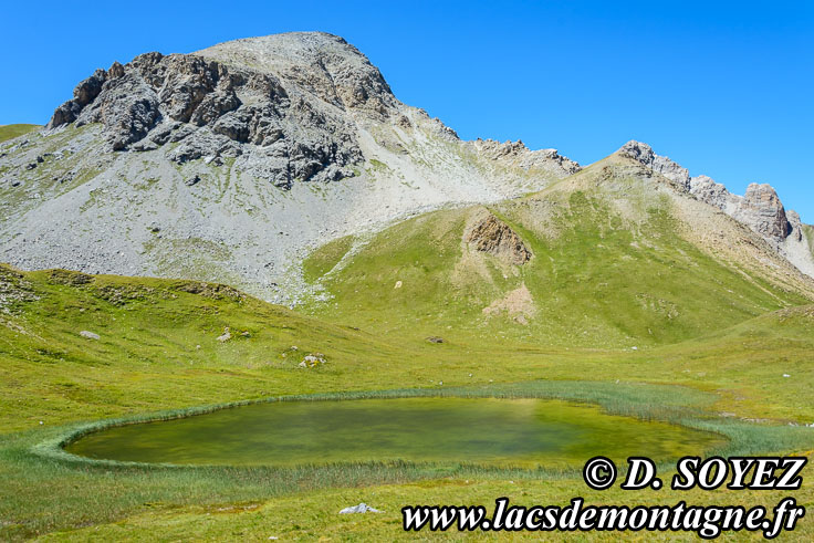 Photo n201607150
Lac de l'toile (2532m) au-dessus du lac des Cordes (2446m) (Brianonnais, Hautes-Alpes)
Clich Dominique SOYEZ
Copyright Reproduction interdite sans autorisation