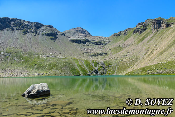 Photo n201907059
Lac Palluel (2472m) (crins, Hautes-Alpes)
Clich Dominique SOYEZ
Copyright Reproduction interdite sans autorisation