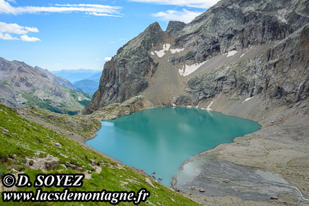Lac de l'Eychauda (2514m)
(Pelvoux, Les crins, Hautes-Alpes)
Clich Dominique SOYEZ
Copyright Reproduction interdite sans autorisation