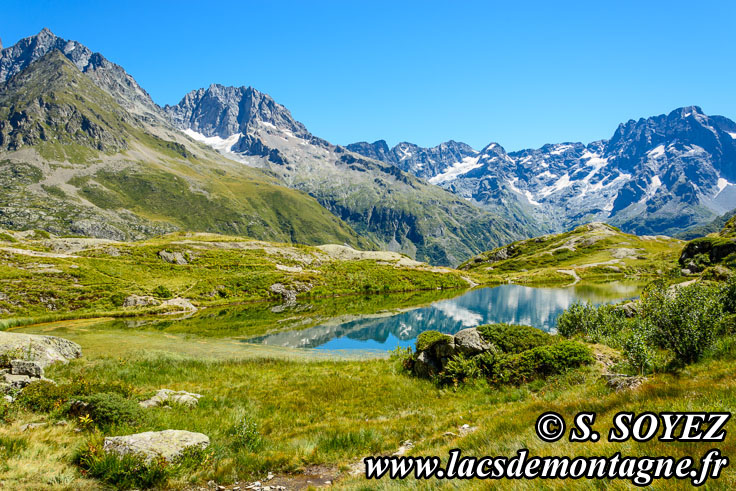 Photo n201608008
Lac du Lauzon (2008m) (Valgaudemar, crins, Hautes-Alpes)
Clich Serge SOYEZ
Copyright Reproduction interdite sans autorisation