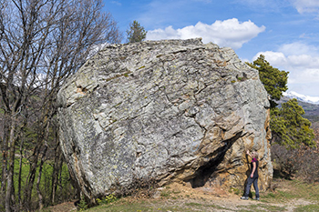 Le bloc erratique de Peyre Ossel (Gapenais, Hautes-Alpes)
tmoigne de priodes glaciaires passs
et non du dluge...