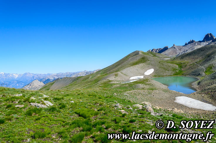 Photo n°201307072
Lac de l'Étoile (2755m) (Guillestrois, Mortice, Queyras, Hautes-Alpes)
Cliché Dominique SOYEZ
Copyright Reproduction interdite sans autorisation