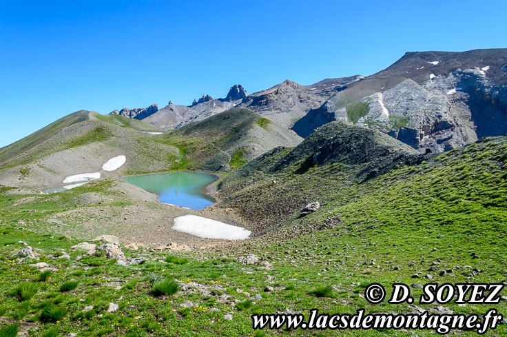 Photo n201307073
Lac de l'toile (2755m) (Guillestrois, Mortice, Queyras, Hautes-Alpes)
Clich Dominique SOYEZ
Copyright Reproduction interdite sans autorisation