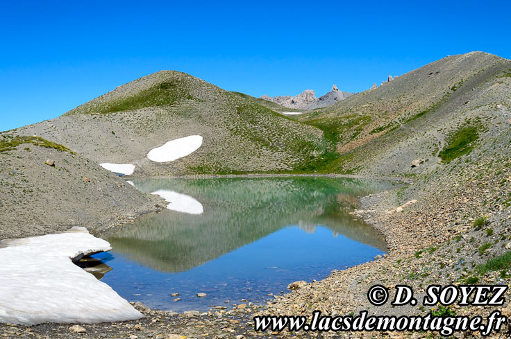 Photo n201307080
Lac de l'toile (2755m) (Guillestrois, Mortice, Queyras, Hautes-Alpes)
Clich Dominique SOYEZ
Copyright Reproduction interdite sans autorisation