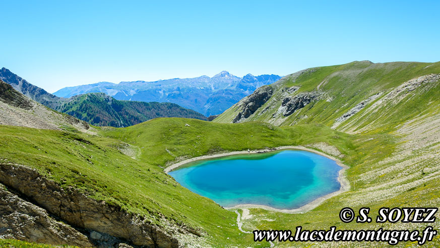 Photo n201607218
Grand lac du Lauzet (2373m) (Limite Guillestrois - Queyras)
Clich Serge SOYEZ
Copyright Reproduction interdite sans autorisation