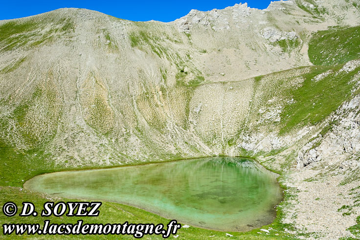 Photo n°201607228
Petit lac du Lauzet (2415m) (Limite Guillestrois - Queyras)
Cliché Dominique SOYEZ
Copyright Reproduction interdite sans autorisation