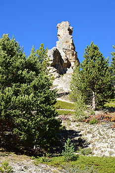 Les cargneules de Ceillac, Queyras, Hautes-Alpes