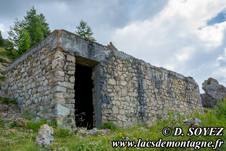 Photo n201807114
Ancien blockhaus du col Fromage (2301m) (Queyras, Hautes-Alpes)
Clich Dominique SOYEZ
Copyright Reproduction interdite sans autorisation