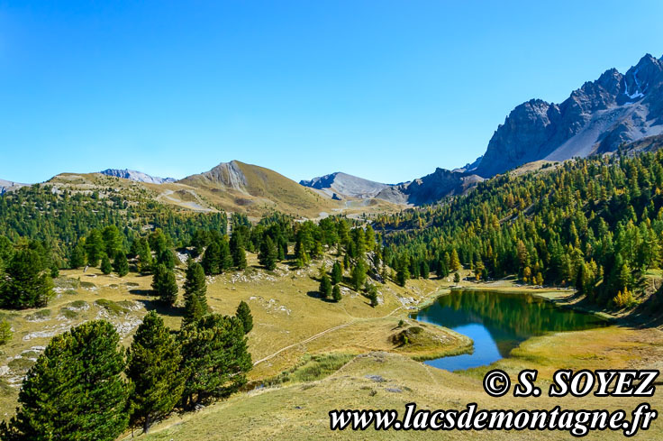 Photo n201410017
Lac Miroir ou lac des Prs Soubeyrand (2214 m) (Queyras, Hautes-Alpes)
Clich Serge SOYEZ
Copyright Reproduction interdite sans autorisation