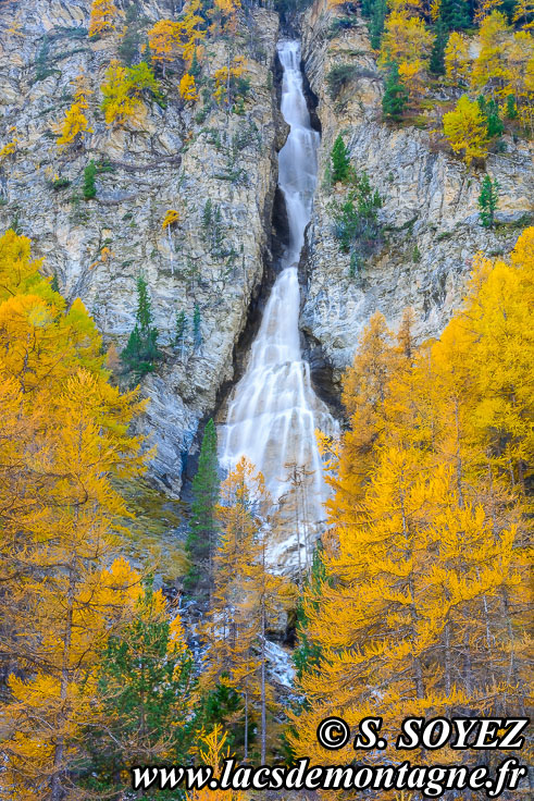 Photo n201510002
Cascade de la Pisse au niveau du parking du Pied du Mlezet (1692m) (Queyras, Hautes-Alpes)
Clich Serge SOYEZ
Copyright Reproduction interdite sans autorisation