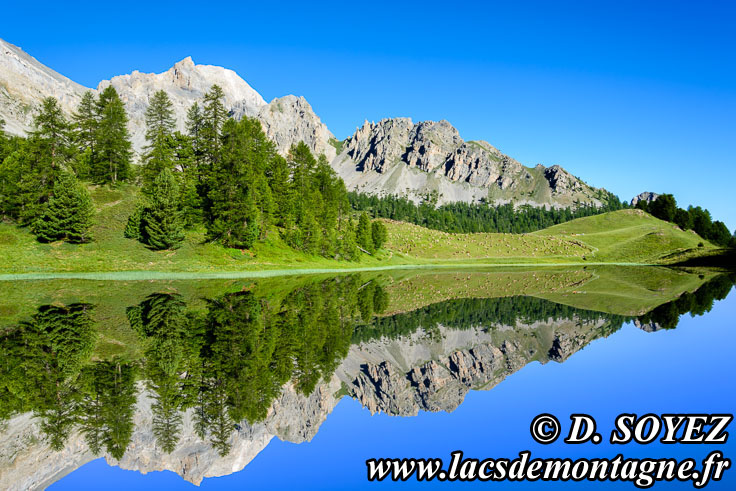 Photo n°201707094-prime
Lac Miroir ou lac des Prés Soubeyrand (2214 m) (Queyras, Hautes-Alpes)
Cliché Dominique SOYEZ
Copyright Reproduction interdite sans autorisation